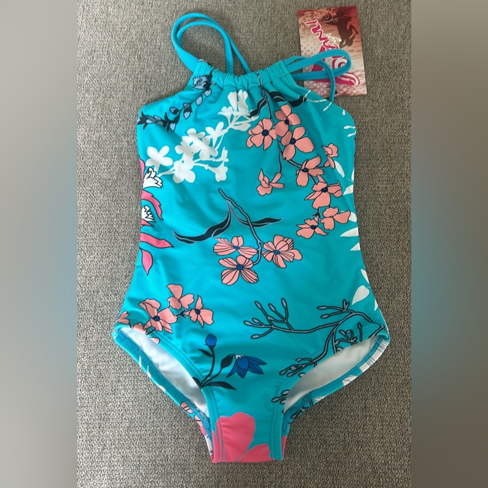 NWT Girls 4 swimsuit